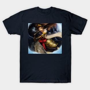 Anime warrior with a BIG f#*kin weapon T-Shirt